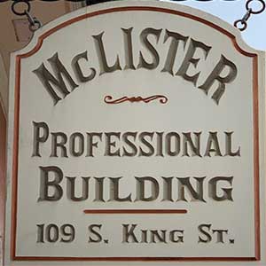 king st. sign