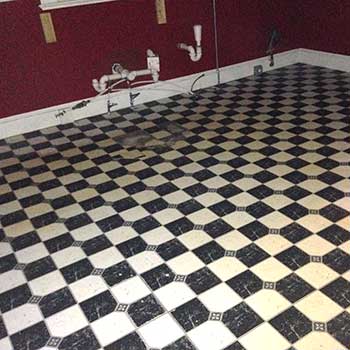 checker floor